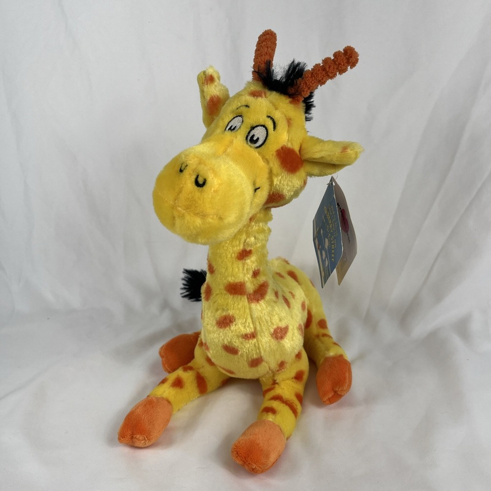 Kohl's Cares Dr Seuss 14"‎ Tall Giraffe Think I Saw it on Mulberry Street Plush